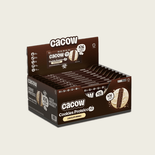 Cookies Proteicos All Black | Chocolate Branco