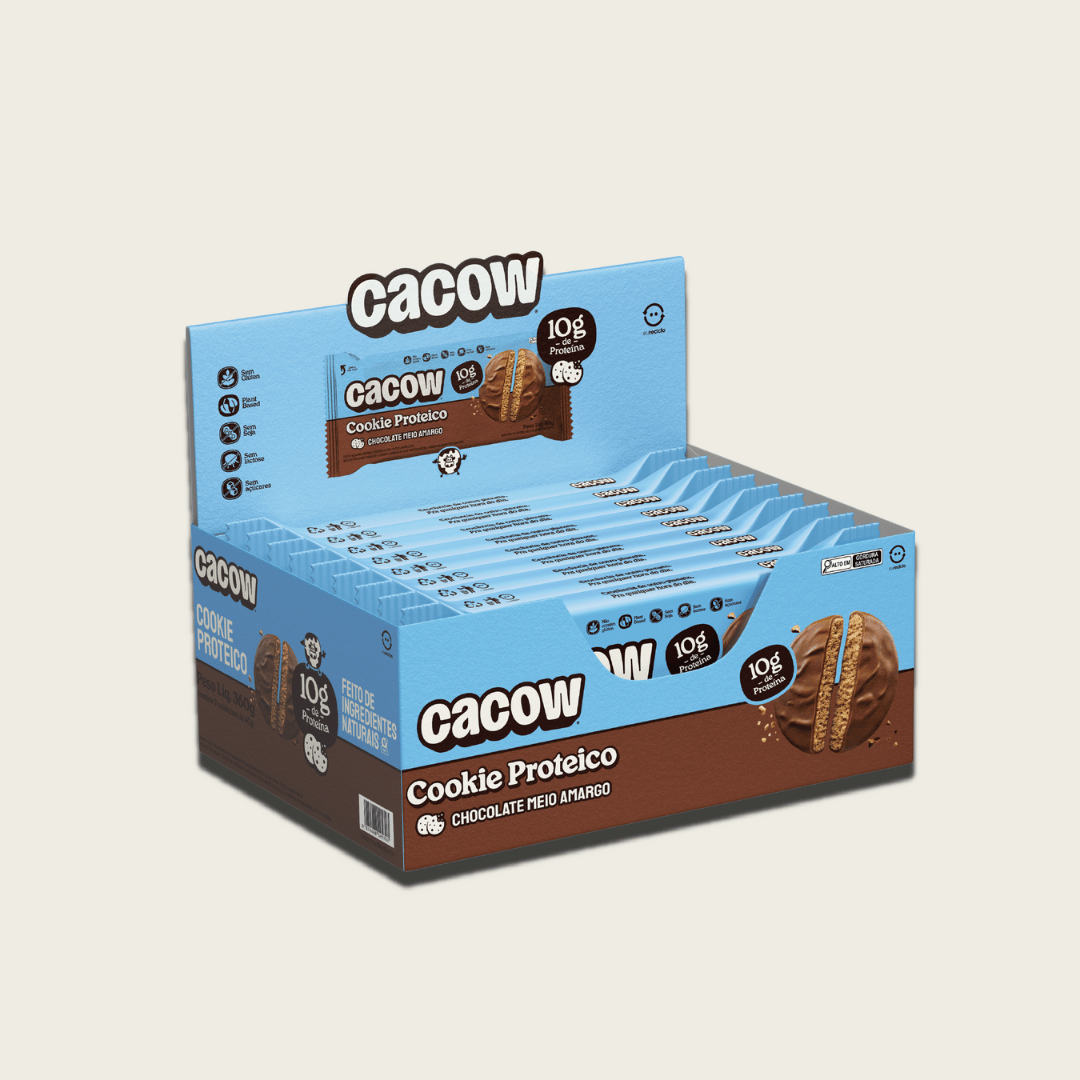 Cookies Proteicos - Chocolate Preto
