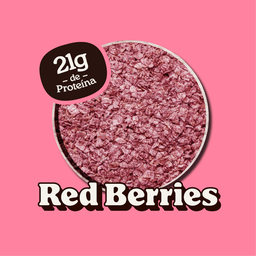 Pack de Aveia Proteica | Oatmeal Red Berries