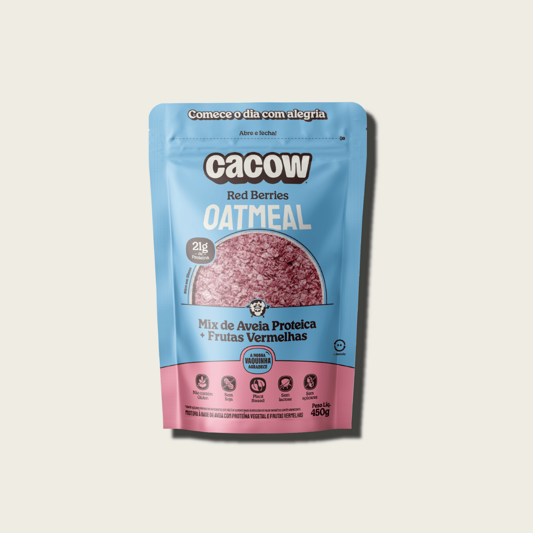 Aveia Proteica | Oatmeal Red Berries