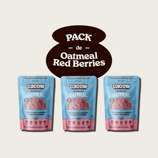 Pack de Aveia Proteica | Oatmeal Red Berries