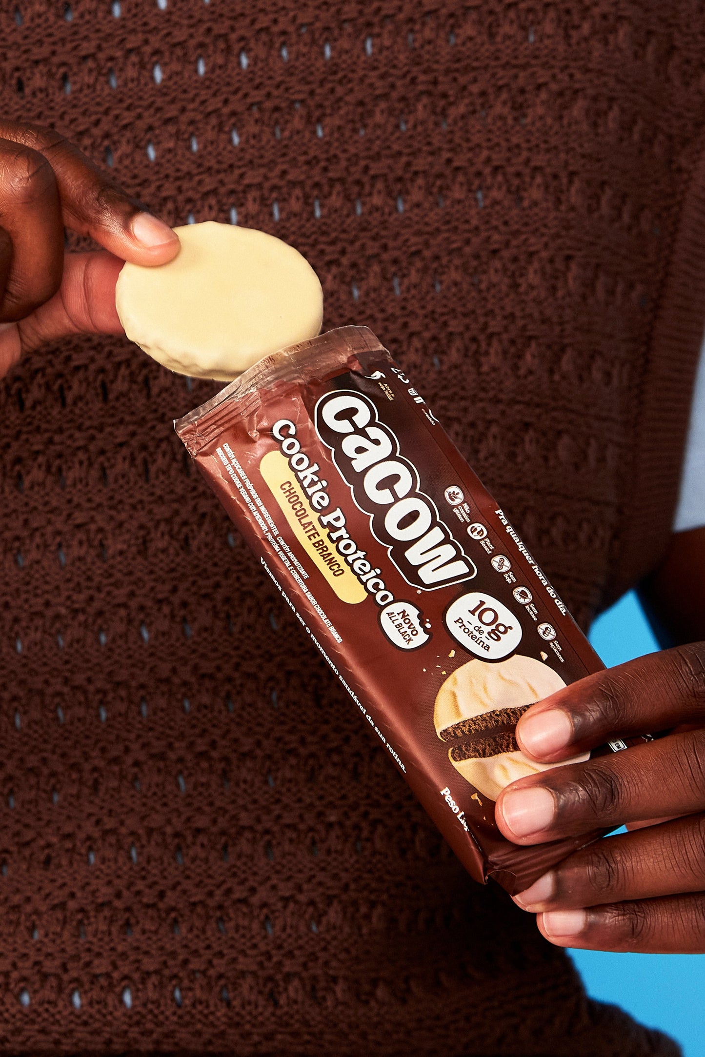 Cookies Proteicos All Black | Chocolate Branco