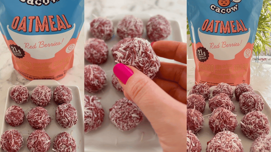 Trufas de Frutas Vermelhas