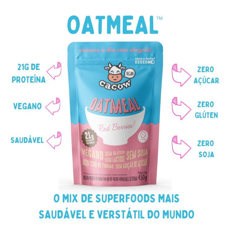 Oatmeal | Red Berries