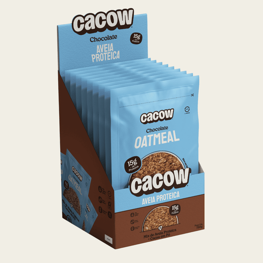 Oatmeal Chocolate | Aveia Proteica em Sachês – Display