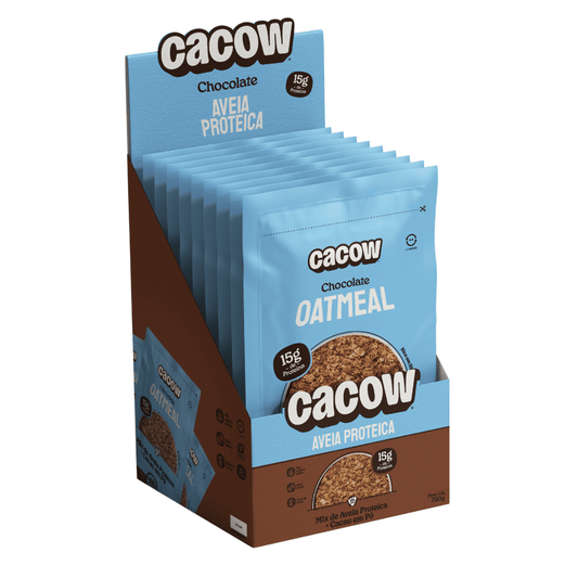 Oatmeal Chocolate | Aveia Proteica em Sachês – Display
