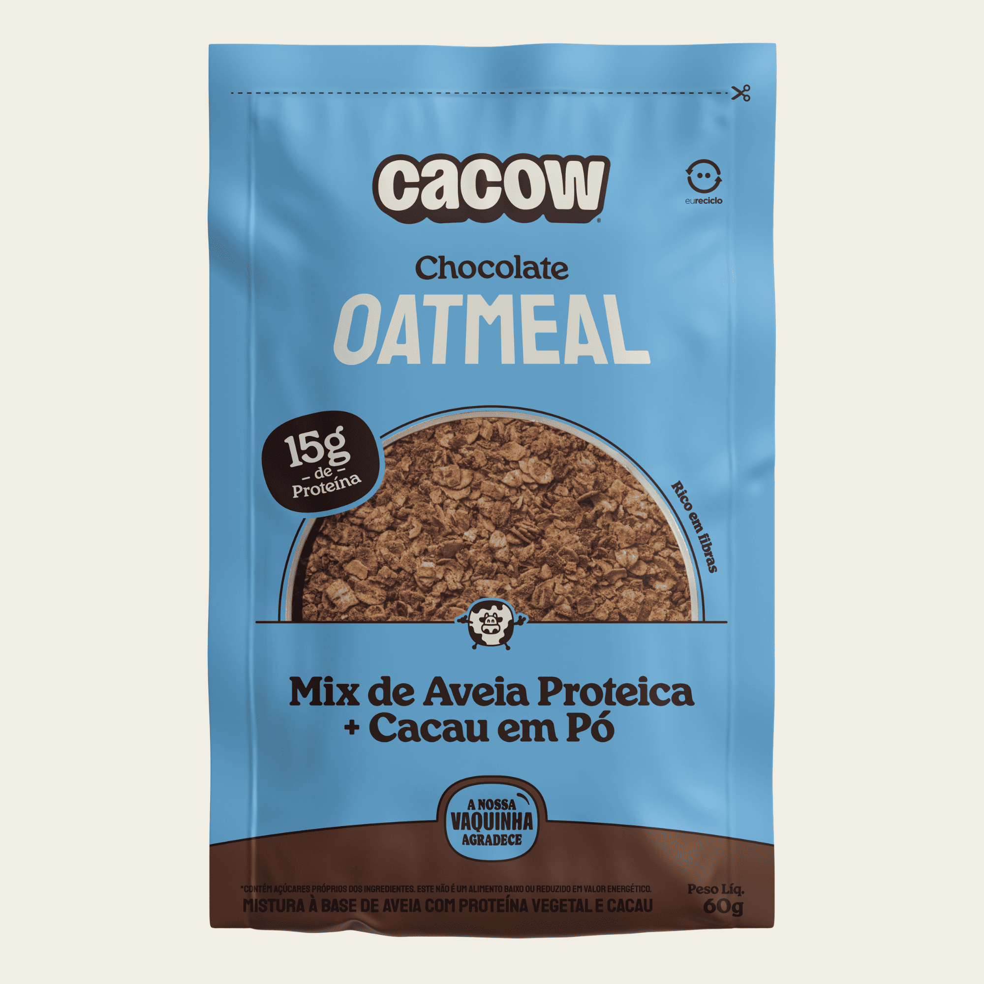 Oatmeal Chocolate | Aveia Proteica em Sachês – Display