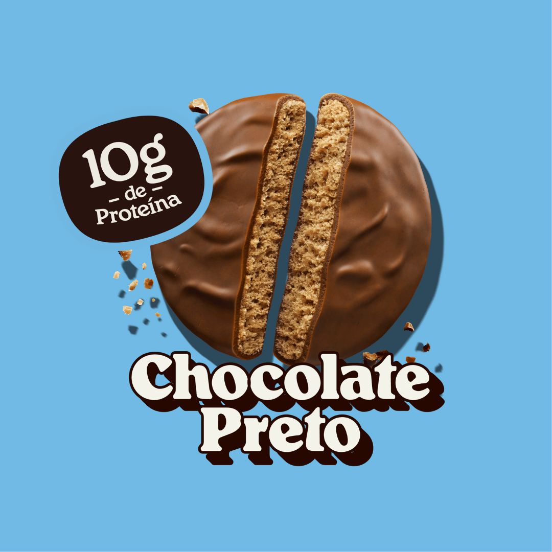 Cookies Proteicos - Chocolate Preto