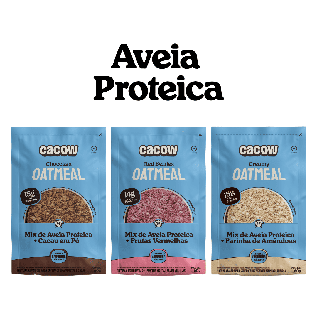 Mix Aveia Proteica Sachê Oatmeal | 3 Uni