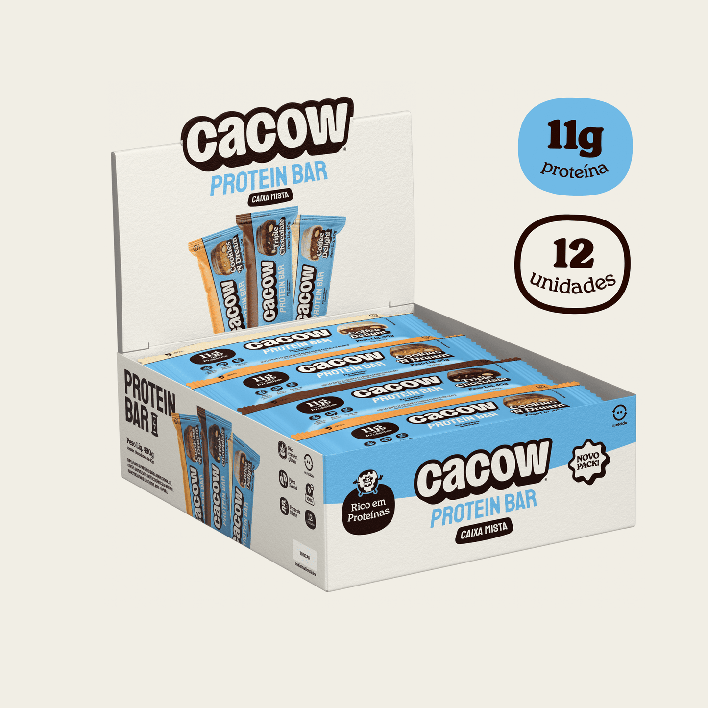 Pack de Barrinhas Proteicas