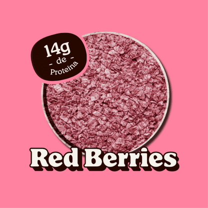 Oatmeal Red Berries | Aveia Proteica em Sachês – Display