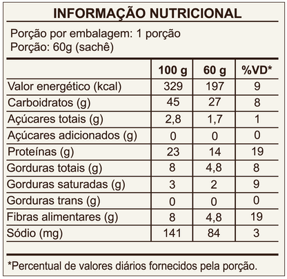 Oatmeal Red Berries | Aveia Proteica em Sachês – Display
