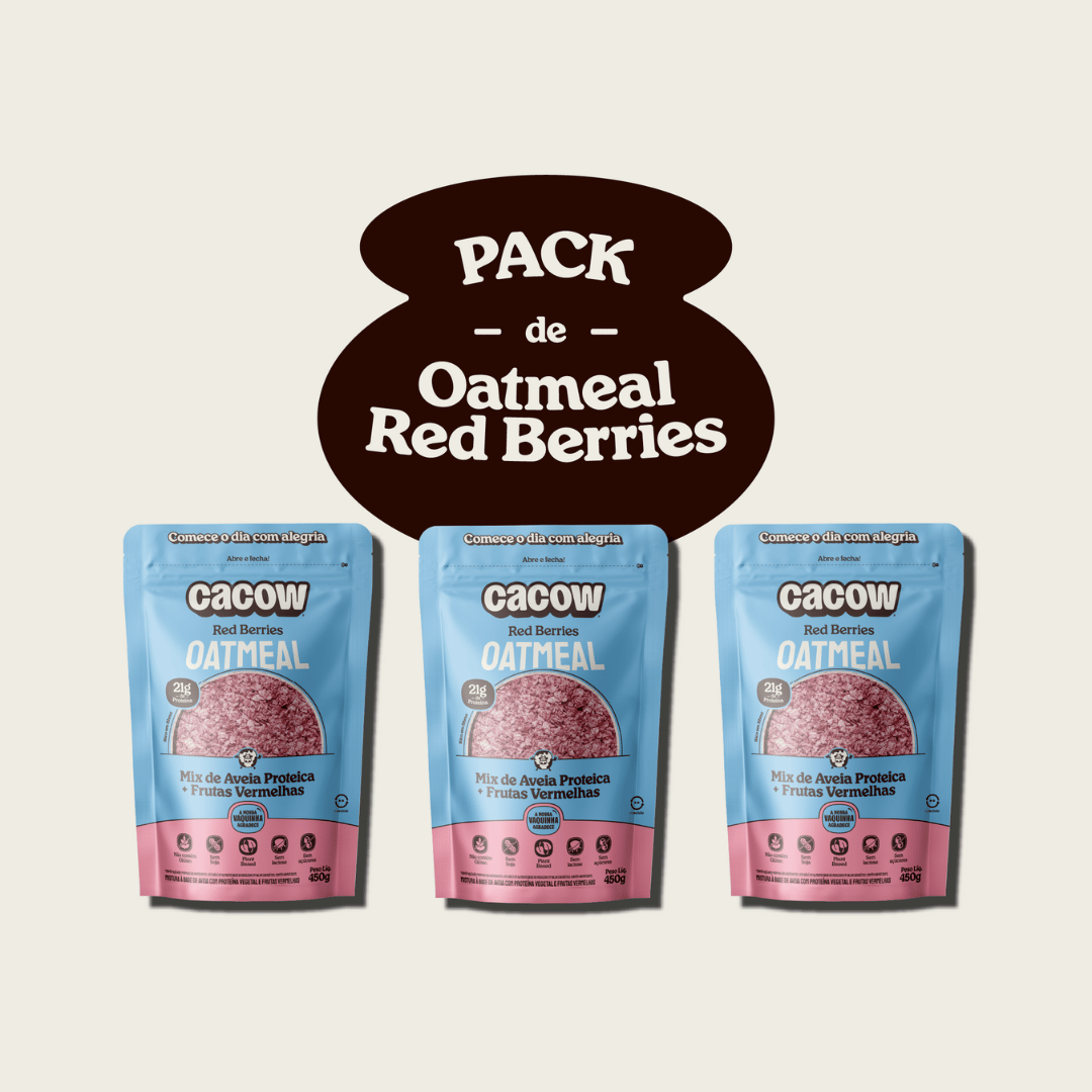 Pack de Aveia Proteica | Oatmeal Red Berries