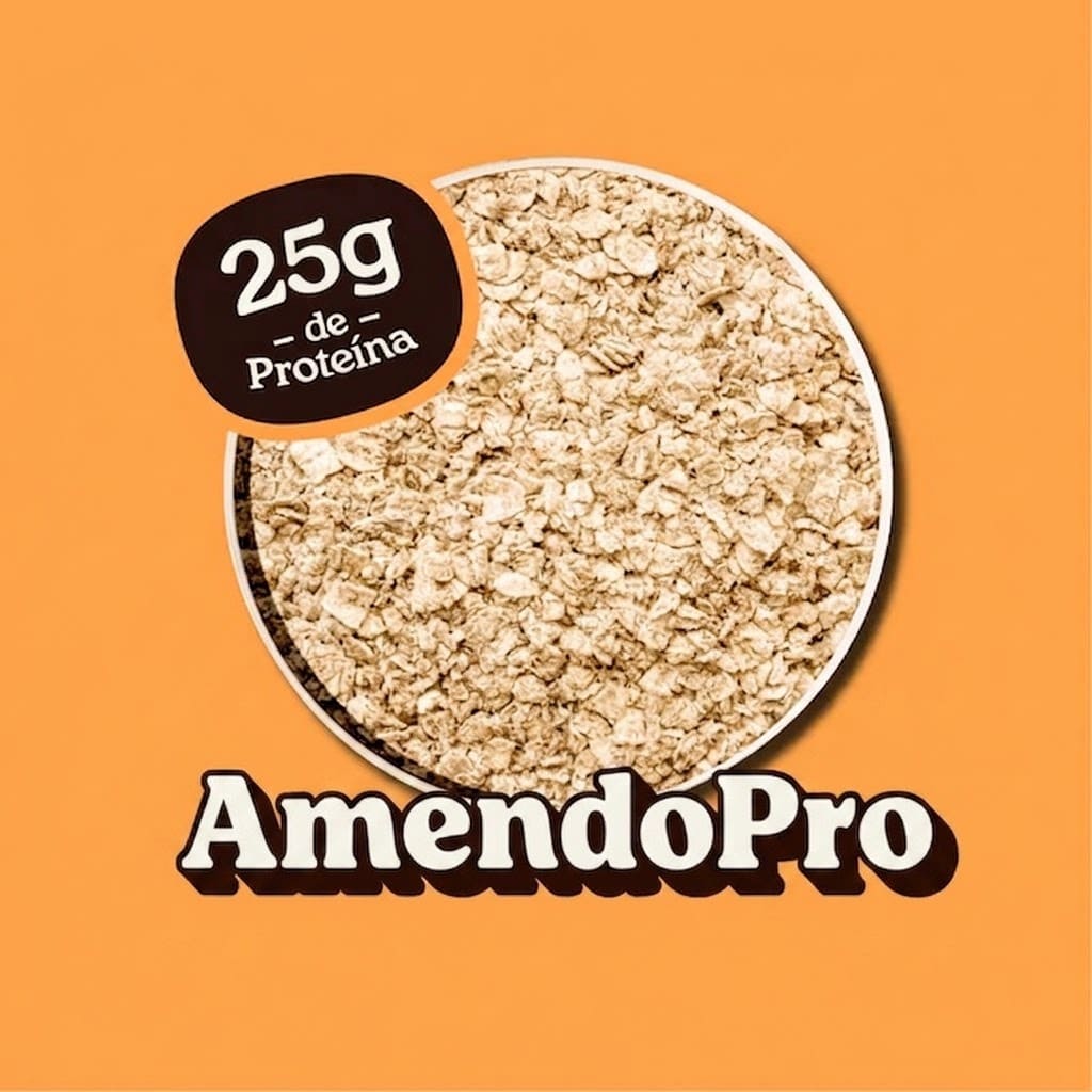 Aveia Proteica | Oatmeal AmendoPro 450g