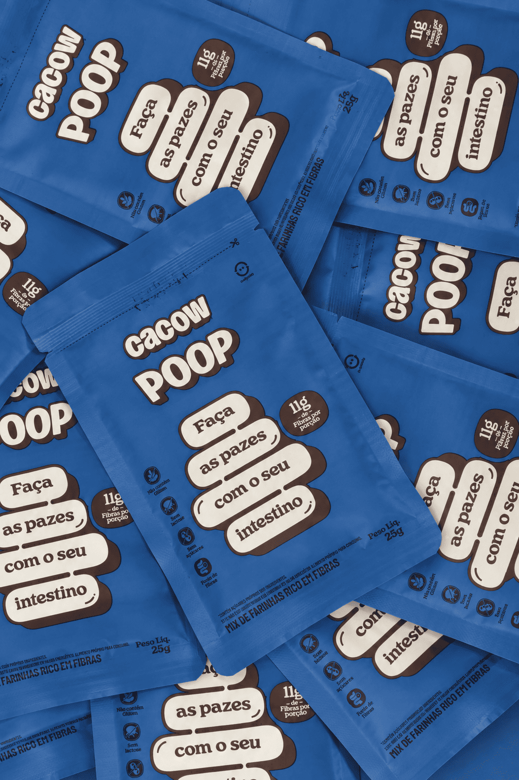 Poop | Mix de Fibras em Sachês – Display