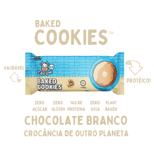 Baked Cookies - Chocolate Branco